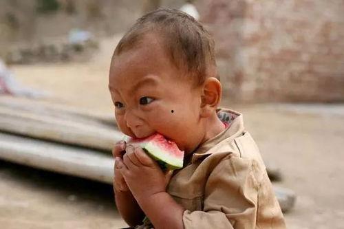 老人宝宝吃瓜,老人与宝宝共享夏日清凉时光